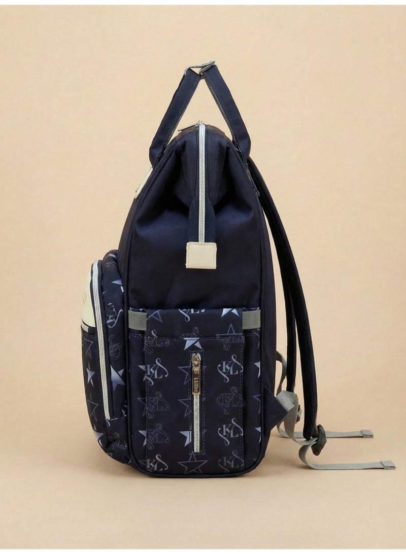 Kidilo Premium Multi-Function Diaper Bag Backpack with Portable Changing Mat, Waterproof Large Capacity Travel Organizer for Mom and Dad - Image 2